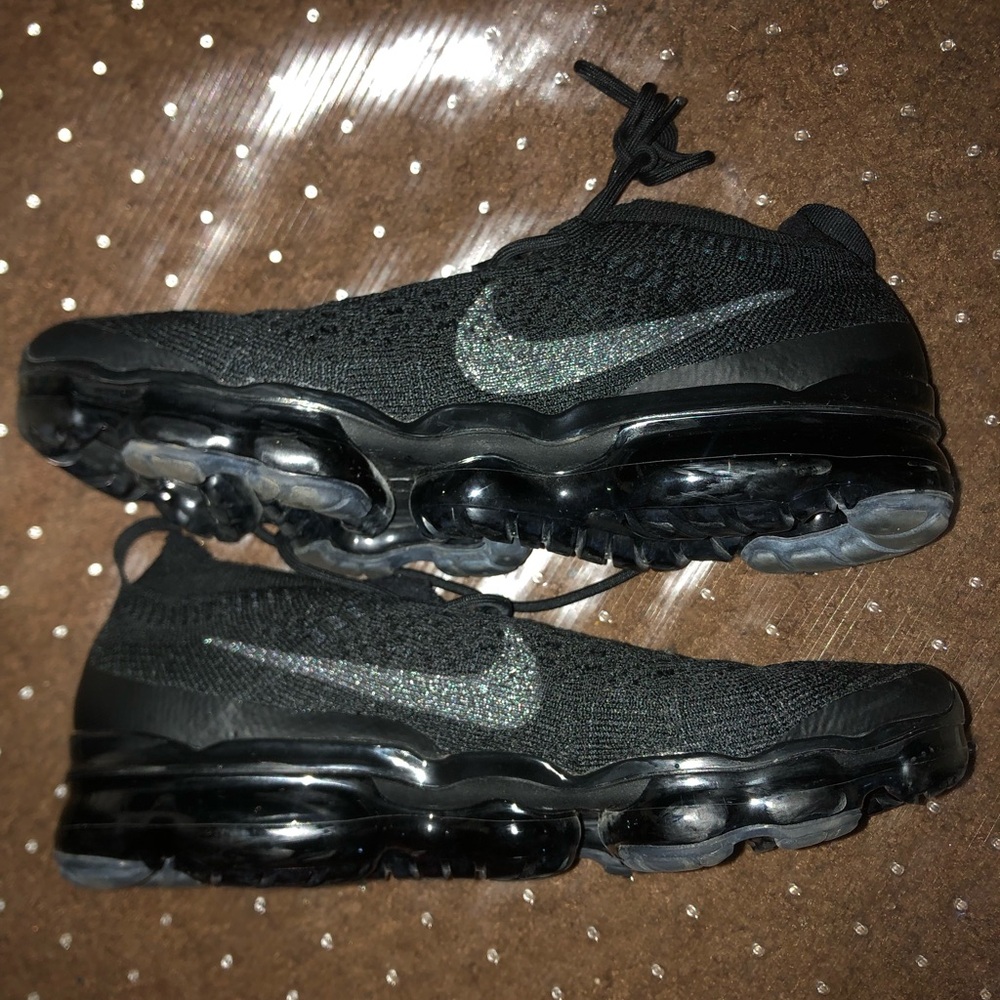Nike Black Flyknit Running Shoes
